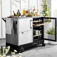 Load image into Gallery viewer, Dometic MoBar 550S Outdoor Mobile Bar Beverage Center w/ Dual Zone Refrigerator
