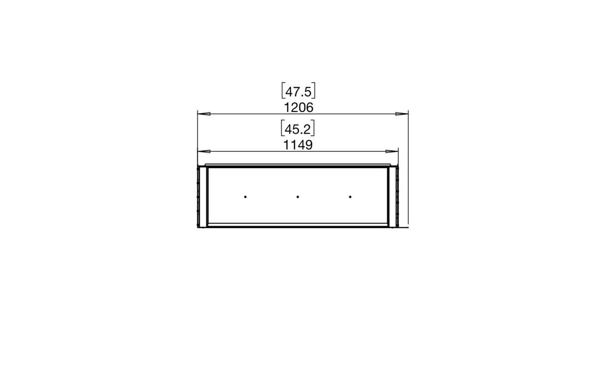 EcoSmart Flex 42LC Left Corner Ethanol Fireplace