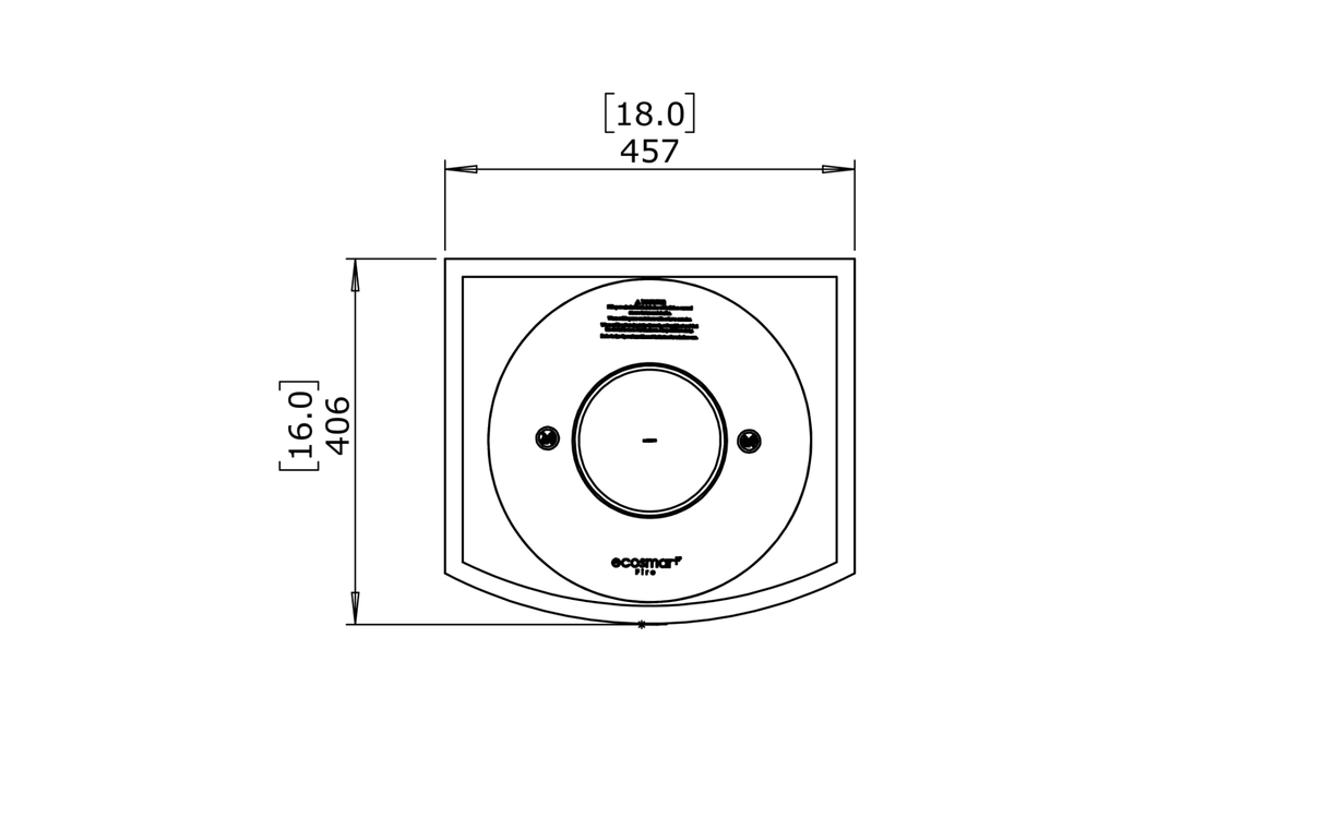 EcoSmart Grate 18 Ethanol Fireplace Insert