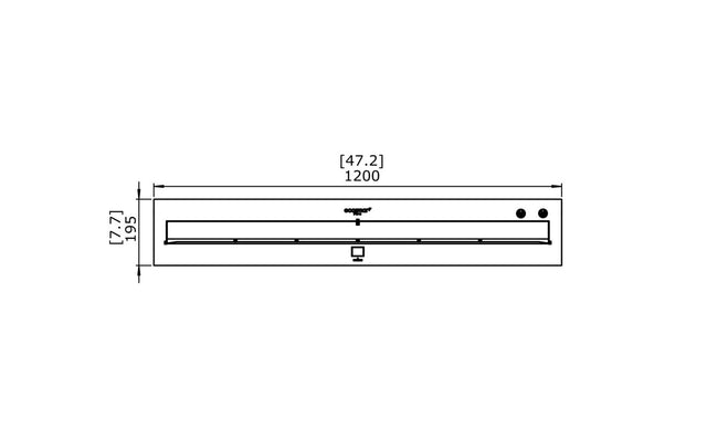 EcoSmart XL1200 ETHANOL BURNER