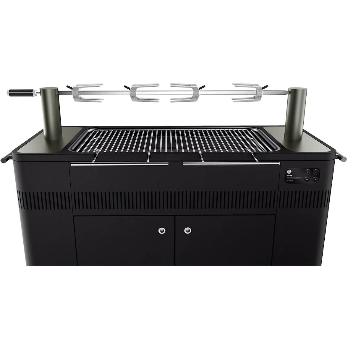 Everdure Hub II 54 Charcoal Grill with Rotisserie & Electronic Ignition - HBCE3BUS