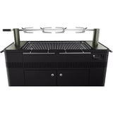 Everdure By Heston Blumenthal HUB II 54-Inch Charcoal Grill With Rotisserie & Electronic Ignition - HBCE3BUS