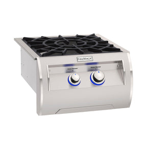 Fire Magic Echelon Diamond Built-In Natural Gas Power Burner W/ Porcelain Coated Cast Iron Grid - 19-5B2N-0