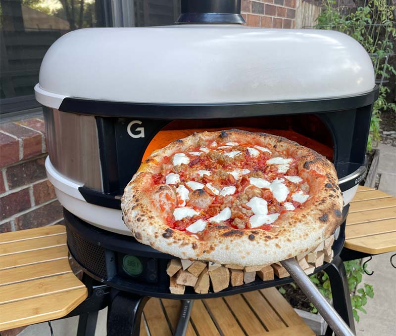 Gozney Dome Outdoor Oven Natural Gas & Wood-Fired Dual Fuel - Bone