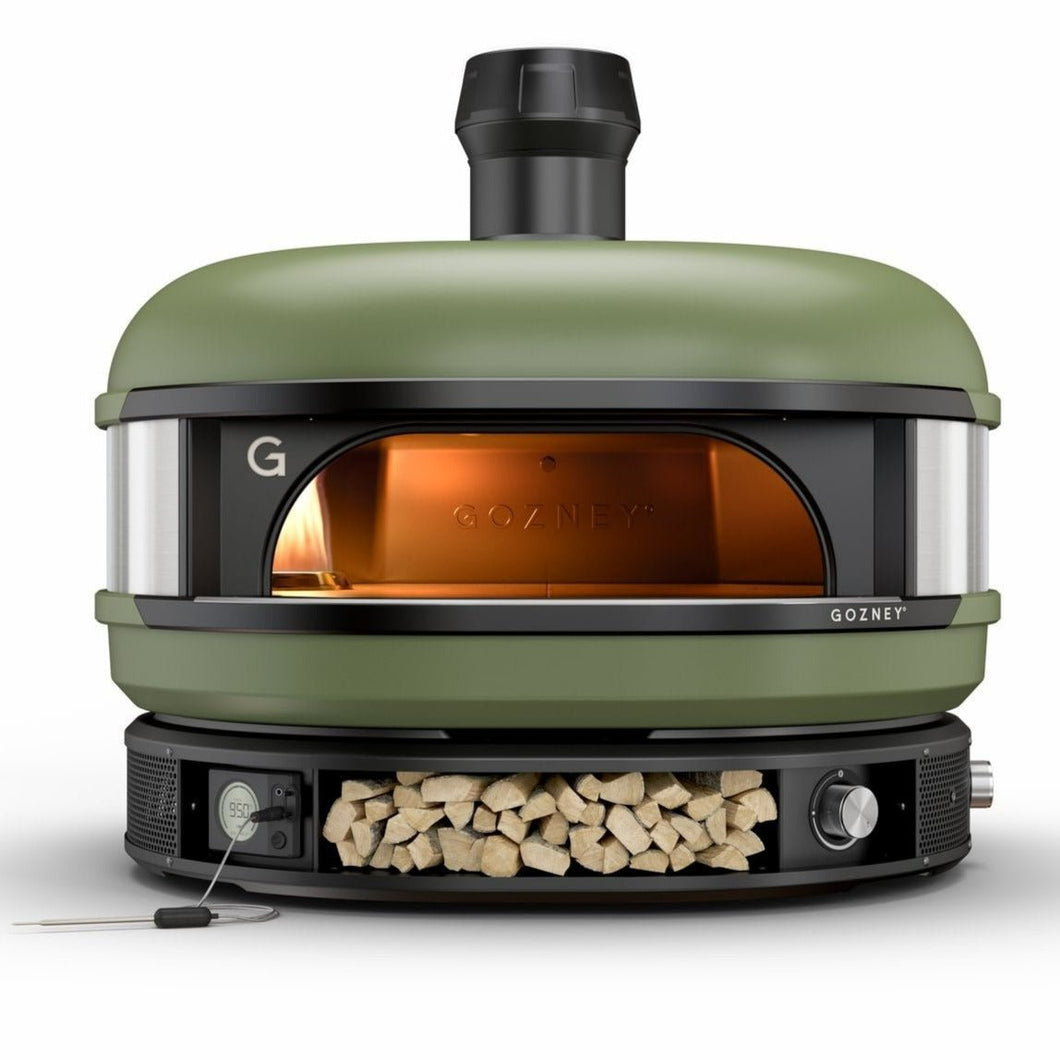 Gozney Dome Outdoor Oven Natural Gas & Wood-Fired Dual Fuel - Olive Green