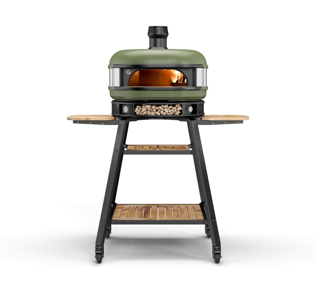 Gozney Dome Outdoor Oven Natural Gas & Wood-Fired Dual Fuel - Olive Green