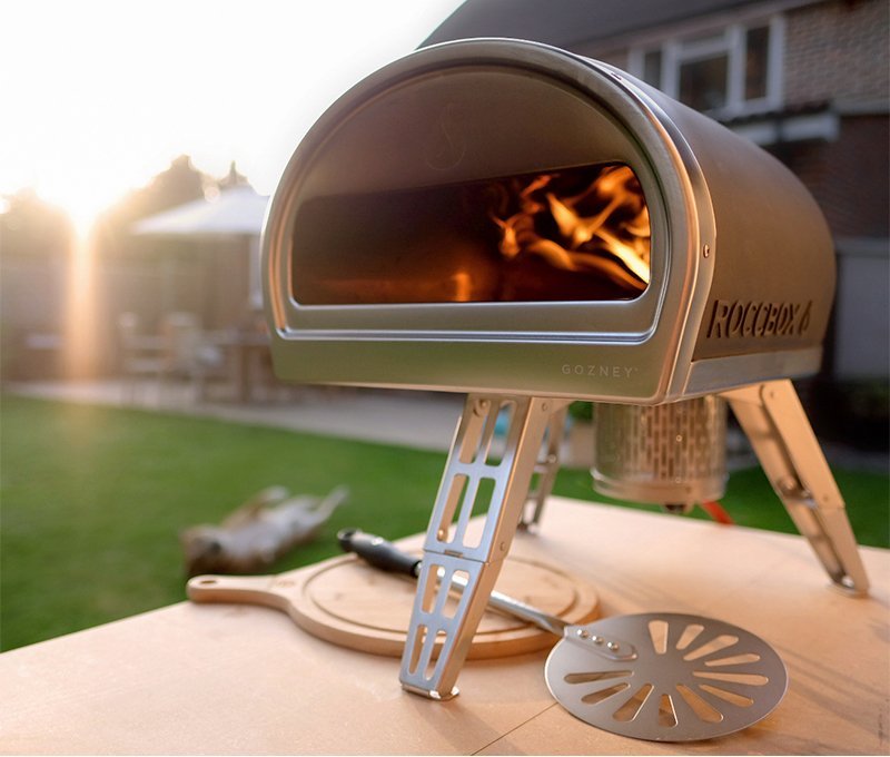 Gozney Roccbox Propane Gas Portable Outdoor Pizza Oven - Grey