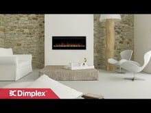 Load and play video in Gallery viewer, Dimplex IgniteXL 50 Inch Linear Recessed Built-In Electric Fireplace - XLF50

