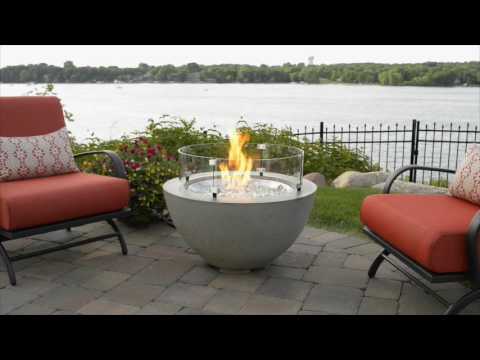 The Outdoor GreatRoom Company Cove 42-Inch Round Gas Fire Pit
