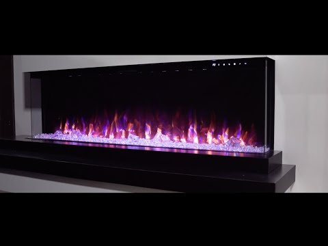 Napoleon Trivista Primis 50 Inch 3-Sided Built-In Electric Fireplace - NEFB50H-3SV
