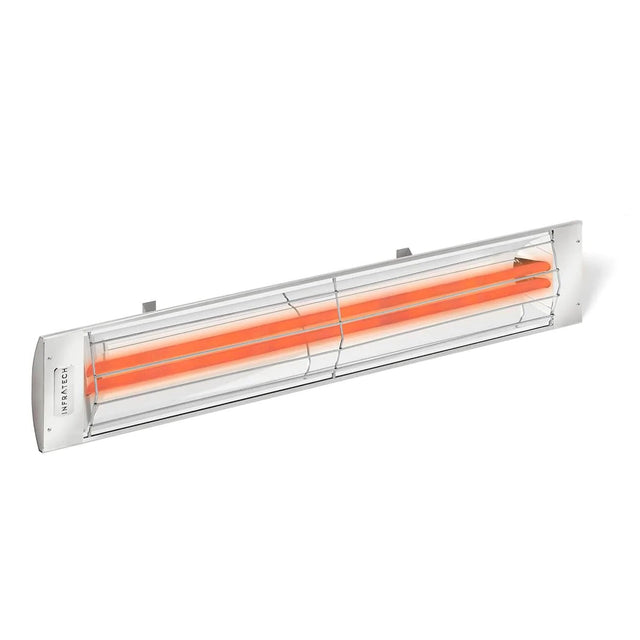 Infratech CD-Series 39-Inch 4000W Dual Element Electric Infrared Patio Heater - 240V - Stainless Steel