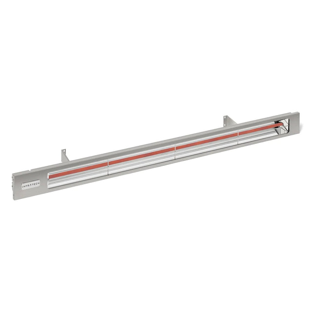 Infratech Slimline Series 63 1/2-Inch 4000W Single Element Electric Infrared Patio Heater - 240V - Silver