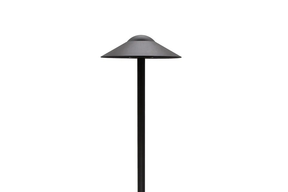 Lumien A5A2-4W Bronze Aluminum Path Light, Bubble Hat, 4 Watts