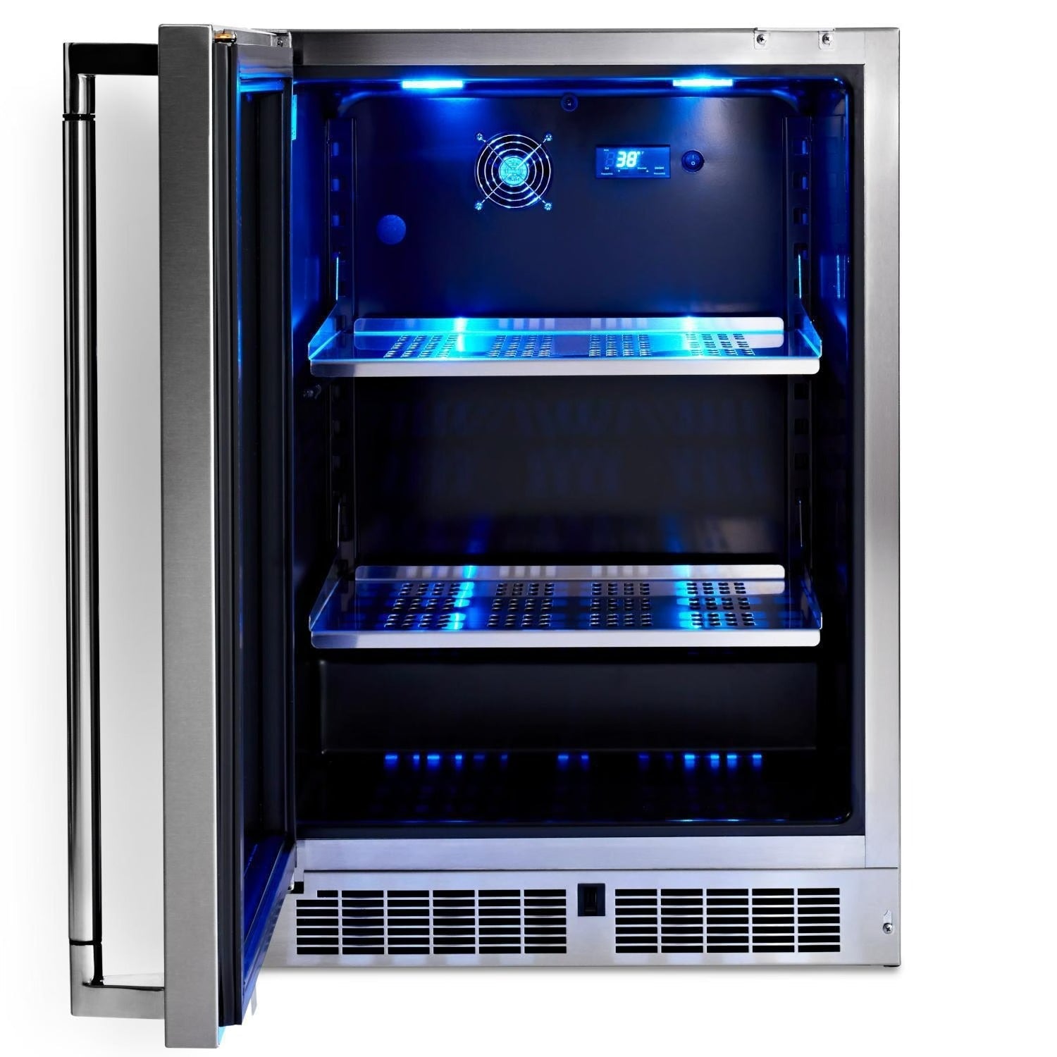 24 glass store door refrigerator