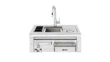 Load image into Gallery viewer, Lynx 30-Inch Built-In Bar Cocktail Station With Sink &amp; Ice Bin Cooler
