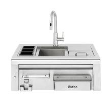 Load image into Gallery viewer, Lynx 30-Inch Built-In Bar Cocktail Station With Sink &amp; Ice Bin Cooler
