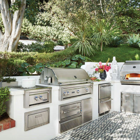 Lynx L42TR Professional 42-Inch Built-In Natural Gas Grill With Infrared Trident Burner & Rotisserie