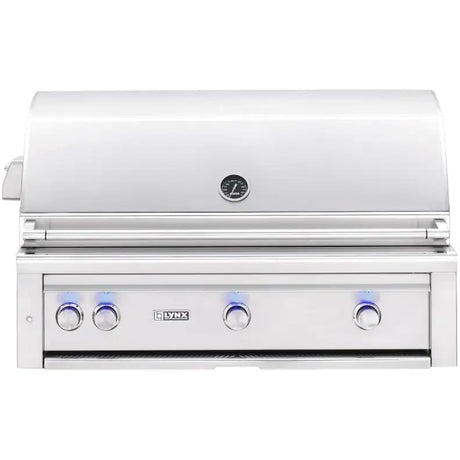 Lynx L42TR Professional 42-Inch Built-In Natural Gas Grill With Infrared Trident Burner & Rotisserie