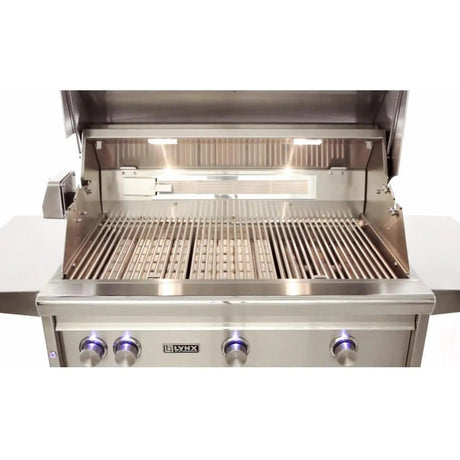 Lynx Professional 42-Inch Built-In All Infrared Trident Natural Gas Grill With Rotisserie - L42ATR-NG