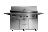 Lynx Professional 54-Inch Natural Gas Grill With One Infrared Trident Burner & Rotisserie - L54TRF-NG