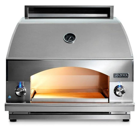 Lynx Professional Napoli 30-Inch Built-In Counter Top Natural Gas Outdoor Pizza Oven - LPZA-NG