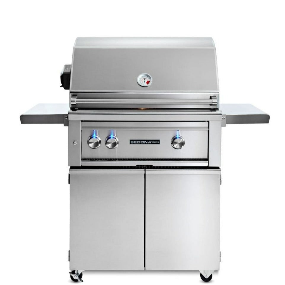 Lynx Sedona 30-Inch Propane Gas Grill With One Infrared ProSear Burner & Rotisserie - L500PSFR-LP