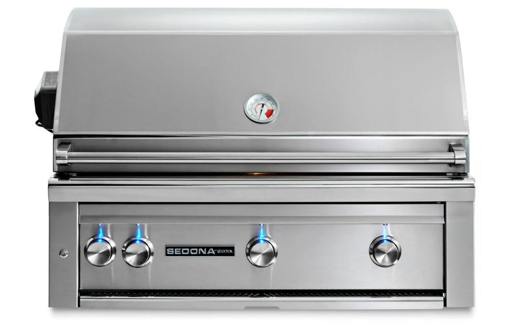 Lynx Sedona 36-Inch Built-In Propane Gas Grill With One Infrared ProSear Burner & Rotisserie L600PSR-LP