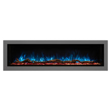 Load image into Gallery viewer, Modern Flames Landscape Pro Multi-Sided 44 Inch Built-In Electric Fireplace Linear Firebox
