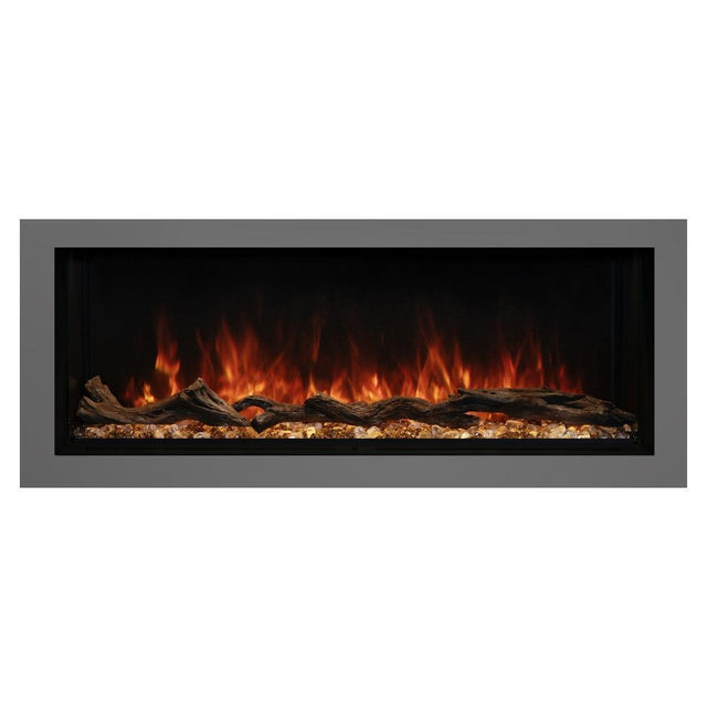 Modern Flames Landscape Pro Multi-Sided 44 Inch Built-In Electric Fireplace Linear Firebox