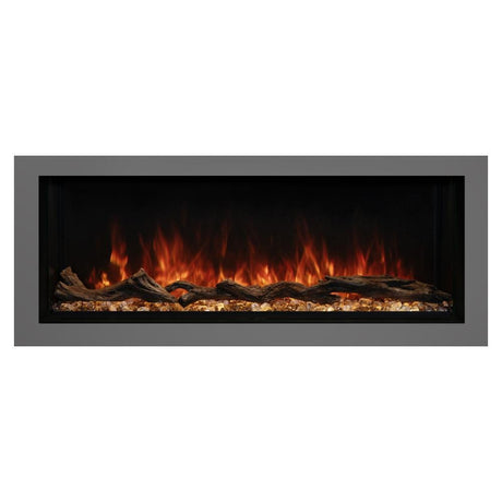 Modern Flames Landscape Pro Multi-Sided Built-In 56 Inch Electric Fireplace Linear Firebox