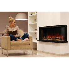 Load image into Gallery viewer, Modern Flames Landscape Pro Multi-Sided Built-In 56 Inch Electric Fireplace Linear Firebox
