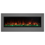 Modern Flames Landscape Pro Slim 56 Inch Built-In Electric Fireplace Recessed Linear Firebox