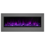 Modern Flames Landscape Pro Slim 56 Inch Built-In Electric Fireplace Recessed Linear Firebox