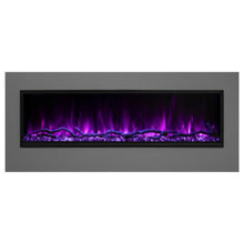 Load image into Gallery viewer, Modern Flames Landscape Pro Slim 56 Inch Built-In Electric Fireplace Recessed Linear Firebox
