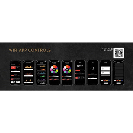 Modern Flames Orion Multi-Sided 60 Inch Built-In Electric Fireplace