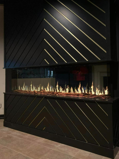 Modern Flames Orion Multi-Sided 76 Inch Built-In Electric Fireplace