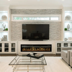 Modern Flames Orion Slim Series 100 Inch Built-In / Wall Mounted Electric Fireplace