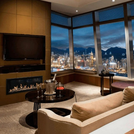 Modern Flames Orion Slim Series 52 Inch Built-In / Wall Mounted Electric Fireplace