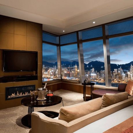 Modern Flames Orion Slim Series 60 Inch Built-In / Wall Mounted Electric Fireplace