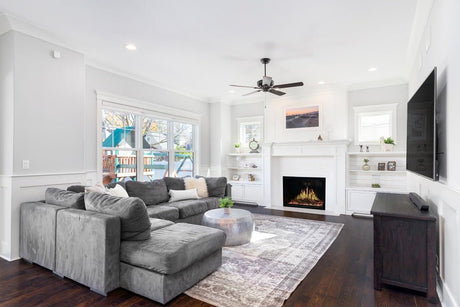 Modern Flames Orion Traditional 54" Virtual Built-In Electric Fireplace