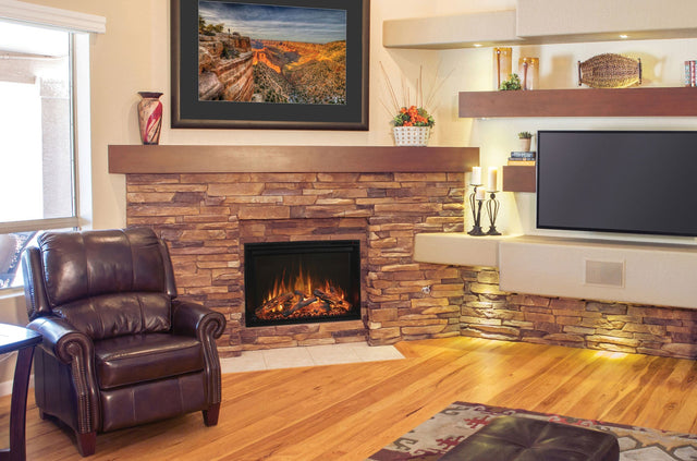 Modern Flames Redstone 54" Built-In Flush Mount Electric Fireplace