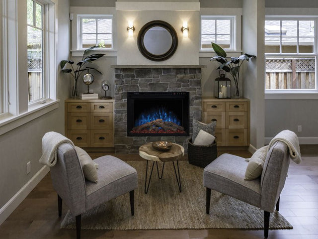 Modern Flames Redstone 54" Built-In Flush Mount Electric Fireplace
