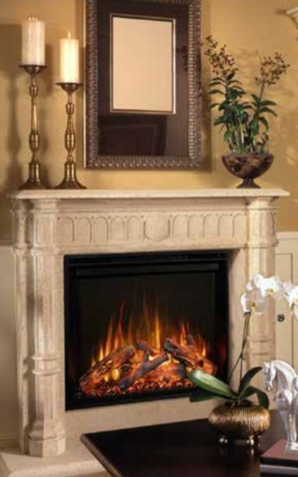 Modern Flames Redstone 54" Built-In Flush Mount Electric Fireplace