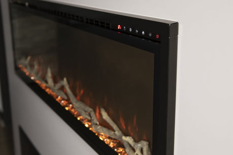 Modern Flames Spectrum Slimline 50 Inch Recessed/Wall Mount Linear Electric Fireplace