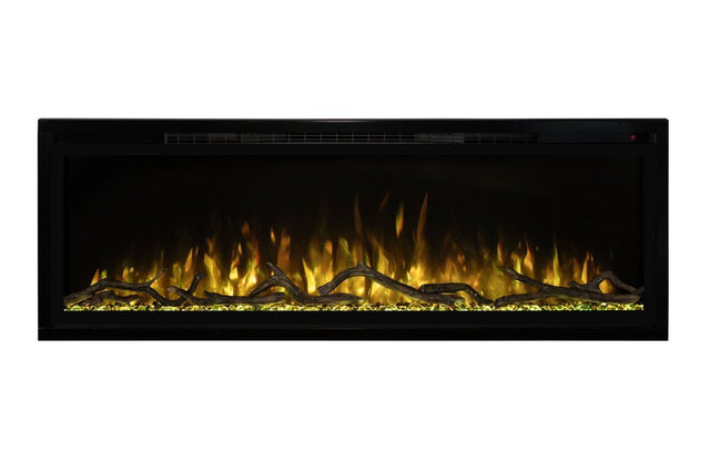 Modern Flames Spectrum Slimline 50 Inch Recessed/Wall Mount Linear Electric Fireplace