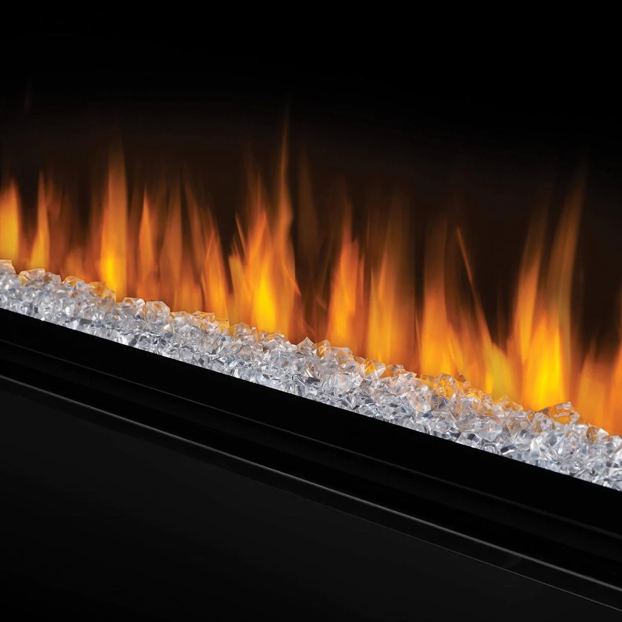 Napoleon Alluravision Deep 100-Inch Wall Mount Electric Fireplace -  NEFL100CHD - Recessed