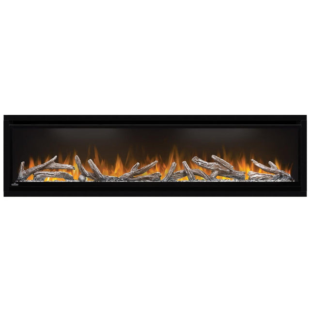 Napoleon Alluravision Deep 60-Inch Recessed Electric Fireplace - NEFL60CHD