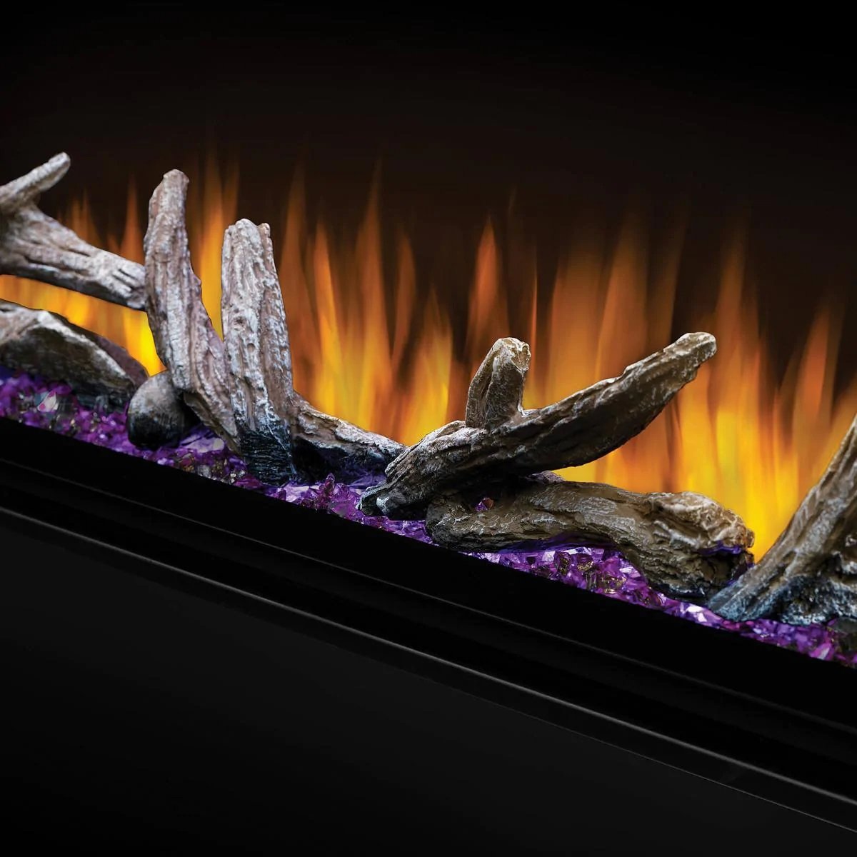 Napoleon Alluravision Deep 60-Inch Recessed Electric Fireplace - NEFL60CHD