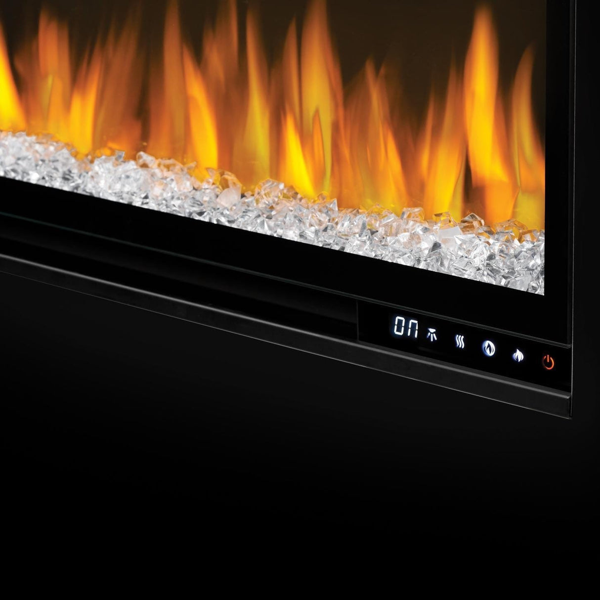 Napoleon Alluravision Deep 60-Inch Recessed Electric Fireplace - NEFL60CHD