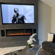 Load image into Gallery viewer, Napoleon Alluravision Slimline 60-Inch Electric Fireplace - NEFL60CHS - Wall or Recessed
